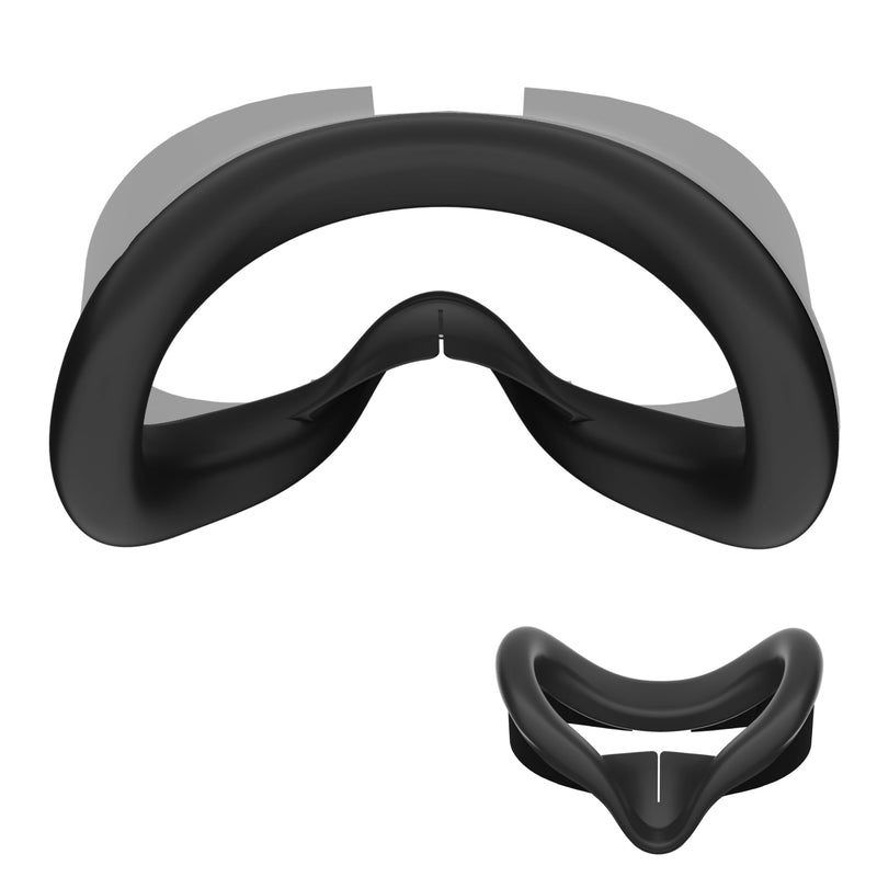 APEXINNO Silicone Face Pad Cover Compatible with Meta Quest 3S Accessories,Large Carrying Case for Meta Quest 3S/Oculus Quest 3/Oculus Quest 2/Quest 3