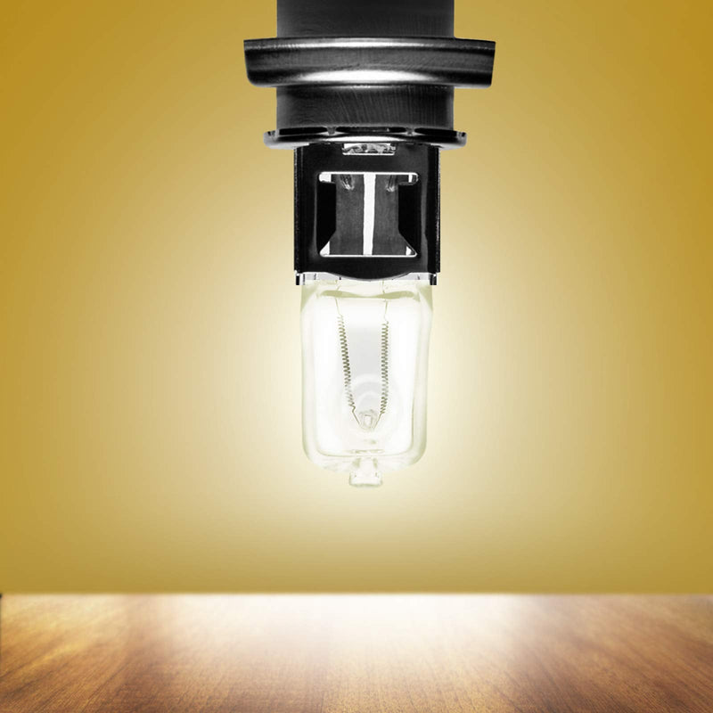 BROTOU Pack of 4 G9 Halogen Bulbs, G9 Halogen Bulbs, 40 W, 230 V, 2800 K, Dimmable Halogen Bulbs for Oven Lamp, Microwave, Cooker, Ceiling Lights 4er-40w