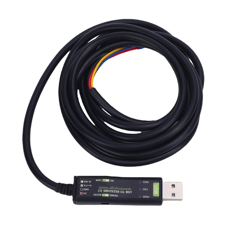 USB to 232 USB to 232 485 Adapter Cable - FT232RNL Chip HighSpeed Serial Port Converter with TVS Protection & LED Status Indicator, Compatible with Win11/10/8.1/8/7