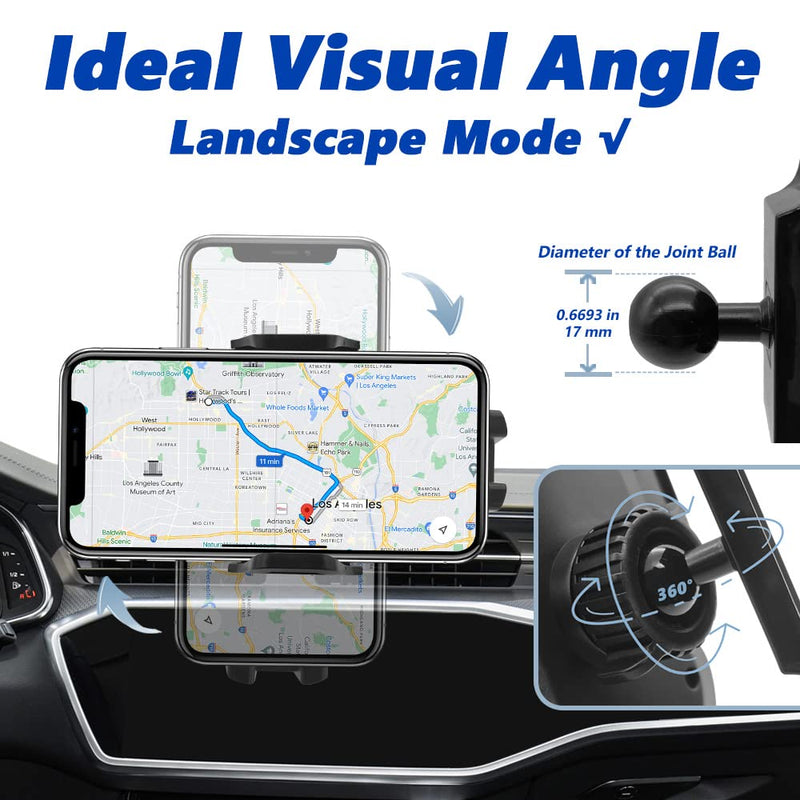 Car Phone Mount 2016-2020 Buick Envision SUV [Thick Case Friendly] Mobile Phone Holder Cell Navigation Bracket Air Vent Auto Accessories Cradles, All Phones