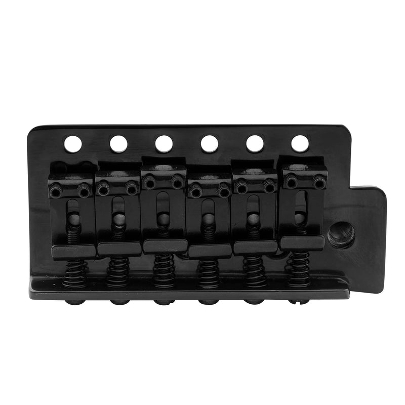[AUSTRALIA] - Musiclily Pro 52.5mm Vintage 6-Screw Tremolo Bridge 36mm Solid Brass Block for Squier Strat Style Electric Guitar, Black 