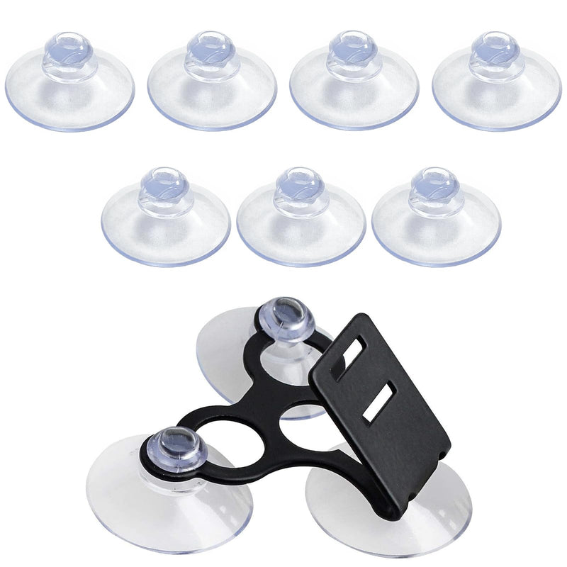 10 Pcs Radar Detectors Mount Suction Cups, Compatible with AutoBoxClub Mount Clear Cobra Escort and Beltronics Radar Detector Mount.