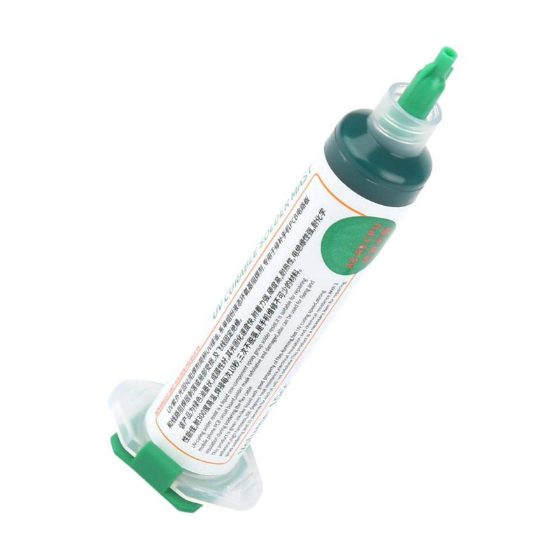Solder Mask Ink, 1 Piece UV Light Curing Solder Mask Ink, BGA PCB Solder Resist Ink, UV Curing Solder Resist Combination for Insulating and Protecting Electronic PCB Components