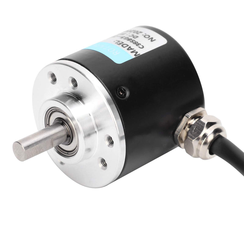 [AUSTRALIA] - DC5-24V Incremental Optical Rotary Encoder, Solid Shaft ABZ, 3-Phase Motion Control Component, 30 KHz, 1000B/1024B (1000Z) 1000Z 