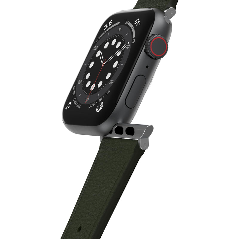 OtterBox Symmetry Cactus Leather Watch Band for Apple Watch Series Green