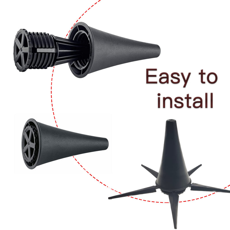 Portable Clarinet Stand Holder, Metal Folding Clarinet Stand, 5-Leg Stable Support Clarinet Rest, Clarinet Accessories