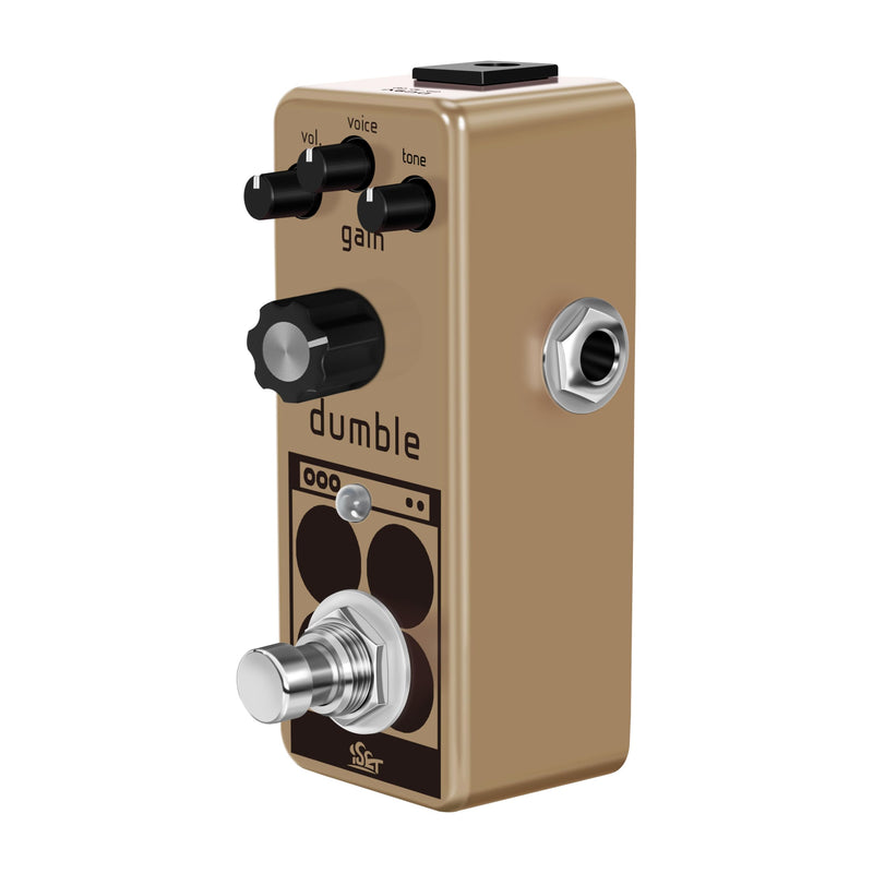 ISET Dumble Overdrive Pedal Analog Mini Single Guitar Effect For Electric Guitar Bass True Bypass
