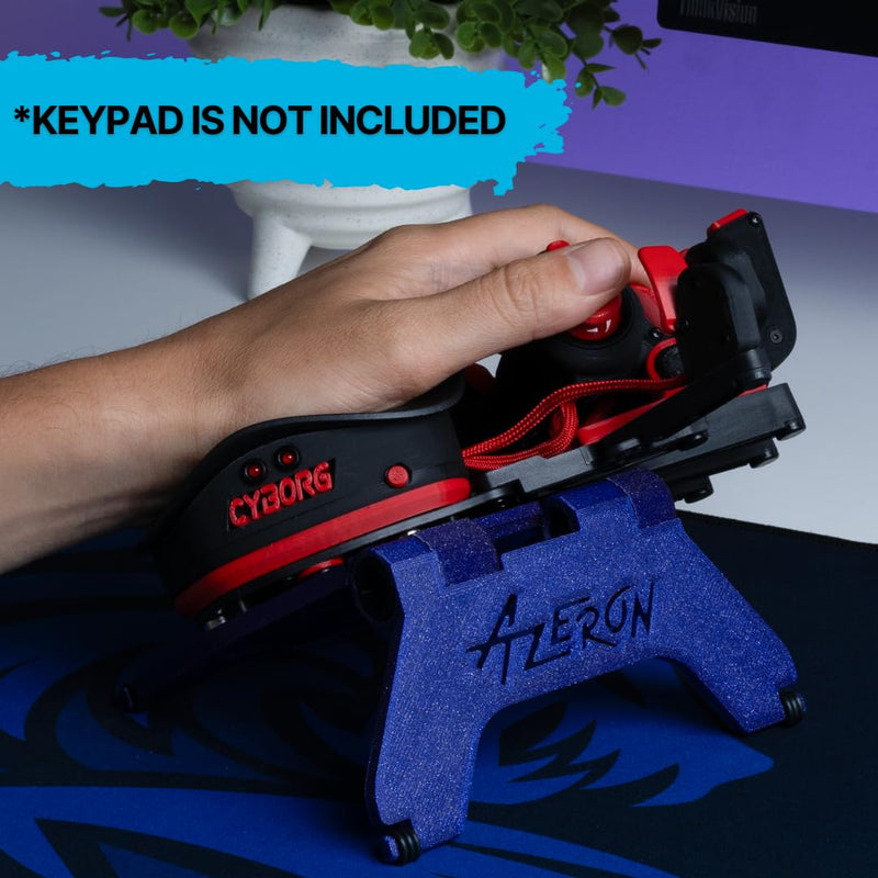 [AUSTRALIA] - Azeron 3D Printed Adjustable Magnetic Stand for Azeron Cyborg, Cyborg-Compact, Classic and Compact Models. (Galaxy Purple) Galaxy Purple 