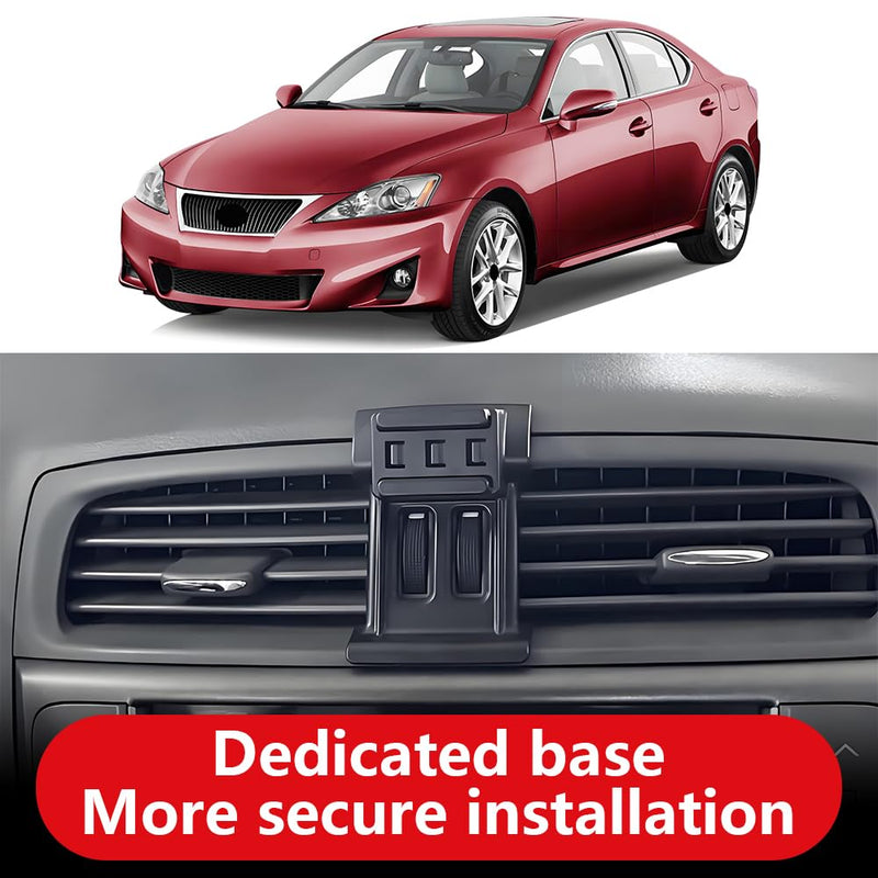 Car Phone Holder for Lexus 2009-2013 is 350 / is 250，Lexus 2010-2015 is 250 C/is 350 C Auto Accessories Navigation Bracket Interior Screen Decoration Dash Board Mobile Cell Phone Mount case 2014-2020 Is300 Is350 Is250 Is200t