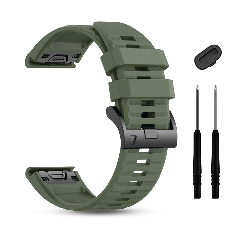 ZPJPPLX 22mm Watch Bands for Fenix 8 AMOLED 47mm E 7 6 Pro 5 plus,Quickfit Strap for quatix 6 7 8 epix Pro 47mm/Approach S62 S70/Forerunner 970 965 955 945 935/Descent G2 G1