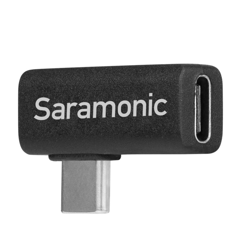 Saramonic LavMicro U3A USB-C Lavalier Microphone for iPhone 15, Android, new iPad, Computers & more with 6.6' Cable & 90˚ Adapter for Vlogging, Interviews, YouTube, TikTok, Live Streaming USB-C - 6.6'