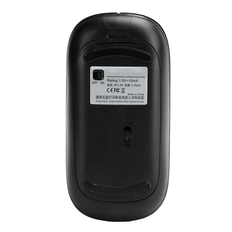 Vipxyc Wireless Mouse, Mouse Black Wireless Bluetooth 5.0 Silent Office Computer Mouse for OS XMiSamsung Laptop Tablets