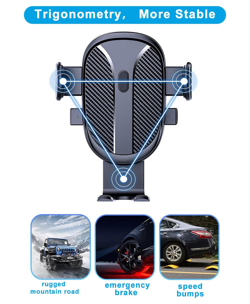 Car Phone Holder for Toyota RAV4 Accessories 2019 2020 2021 2022 2023 2024 2025 Cell Phone Mount for RAV4 LE/SE/XLE/XLE Premium/Adventure(with 7/8-inch Screen only) For Toyota Rav4 2019-2025 (7/8-inch Screen)