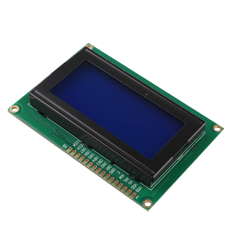 HALJIA LCD 1604 16x4 Character Blue Display Module Blue Backlight Display Board DC 5V Compatible with Arduino Raspberry Pi