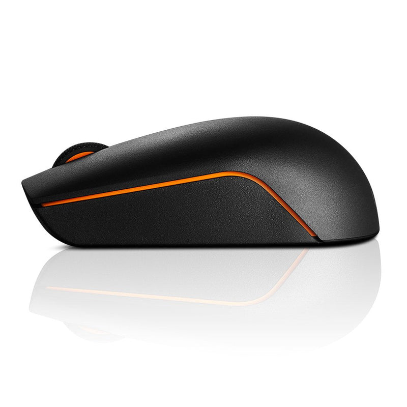 Lenovo 300 Wireless Compact Mouse, Black, 1000 dpi, Ultra-portable design, Up to 12 months battery life, GX30K79402