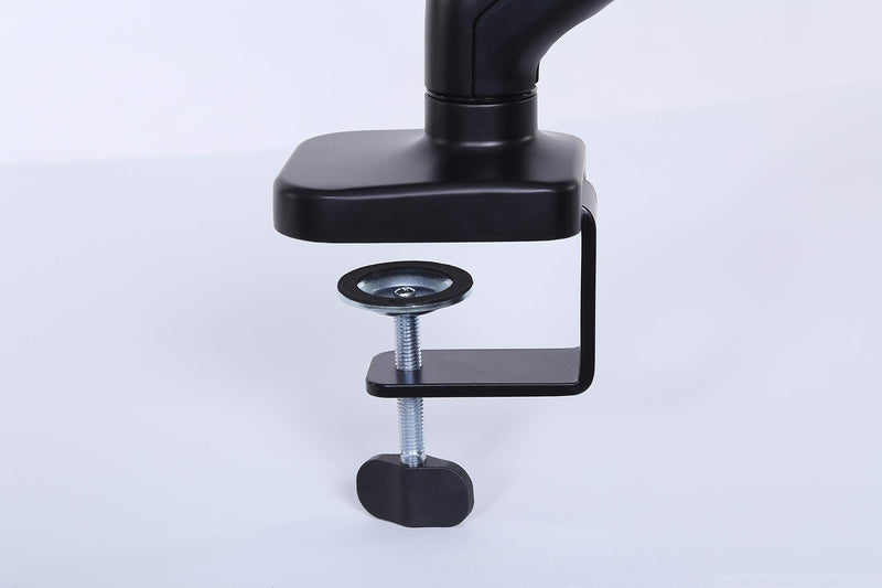 ApexDesk Dual Monitor Arm Desk Mount – Adjustable Height Gas Spring – VESA Mount with C Clamp & Mounting Base – Computer Monitor Stand for Screen up to 32 inch – Holds up to 20 lbs., Black (DMM-24) Dual Arm