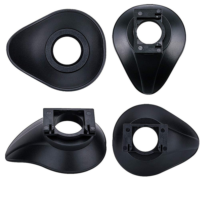 JJC Eyecup Eyepiece Viewfinder for Canon EOS 6DM2 6D 5DM2 5D 90D 80D 77D 70D 60Da 850D 800D 760D 750D 700D 1500D 1300D 1200D Rebel T8i T7i T6s T6i T5i T7 T6 T5 T4i T3i SL2 Replace Canon Eye Cup EB Ef