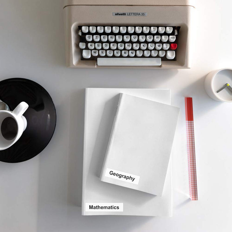 [AUSTRALIA] - Phomemo Printer Paper D30 Sticker Thermal Paper Self-Adhesive Label Tape Black on White Self-Adhesive, 14 x 50 mm (0.55 x 1.97 Inch) 160 Tapes/Roll, 3-Roll 14x50 mm 