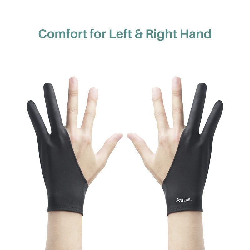 Artisul Drawing Glove G05 Artist Glove for Drawing Tablet Digital Art Glove for Right Handed and Left Handed Free Size Drawing Tablet Glove