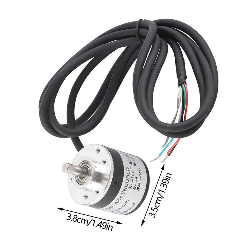600P/R Rotary Encoder, 6 mm, Photoelectric Incremental Rotary Encoder, 5V-24V, AB 2 Phase Shaft Switch, Rotary Encoder