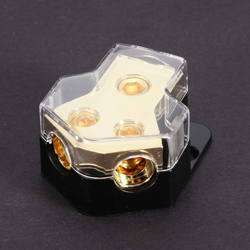 KSTE Car Audio Power Distribution 1 x 1GA In 2 x 4GA Out Block Splitter
