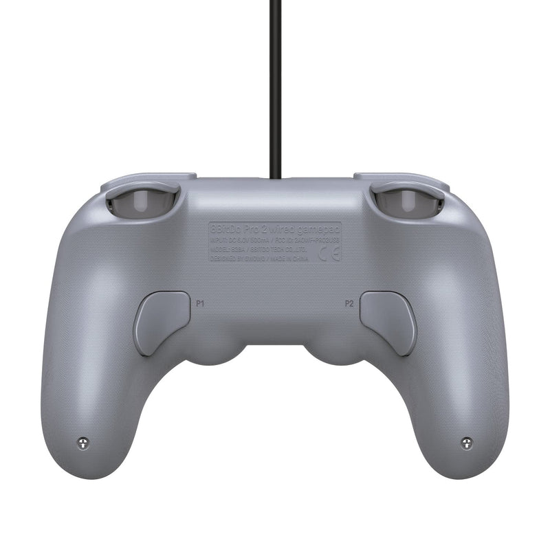 8BitDo Pro 2 Wired Controller for Switch, Windows, Android and Raspberry Pi(Gray Edition) Gray Edition