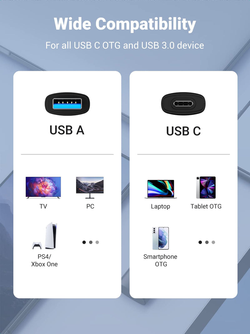 UGREEN USB C SD Card Reader Memory Card Reader USB 3.0 Micro SD Adapter for TF SD Micro SD SDXC SDHC MMC RS-MMC Micro SDXC Micro SDHC UHS-I Compatible with Samsung Galaxy S21 S22 MacBook Pro iPad Pro