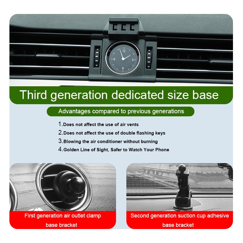 Car Phone Holder for Volkswagen Arteon Auto Accessories [Only for 2019 2020 VW Arteon] [Auto Lock Hands Free Cell Phone Mount Car fits for iPhone & All Smartphones] 2019-2020 Arteon