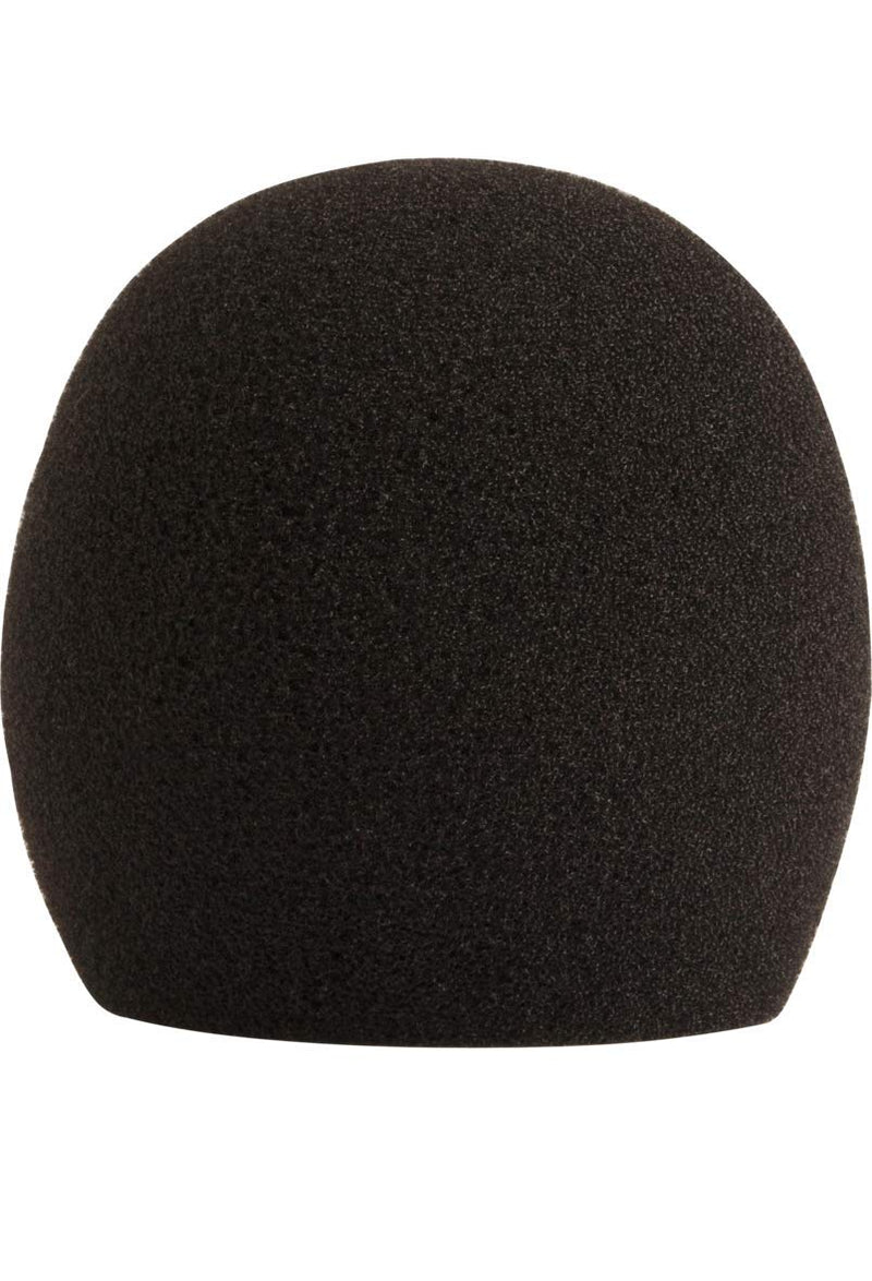 Shure A58WS-BLK Foam Windscreen for All Shure Ball Type Microphones, Black (Pack of 4) Pack of 4