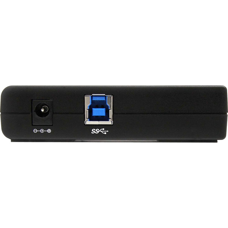 StarTech 4-Port USB-A Hub, 5Gbps, Power Adapter Included (ST4300USB3) | 900mA per port with adapter, Bus or self-powered, Plug-and-play, No drivers, Any operating system 4 x USB-A 4 ports