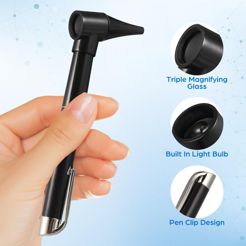 [AUSTRALIA] - Otoscope Medical Diagnostic Tool Clinical Magnification Lens Eye Care Ear Care Set 