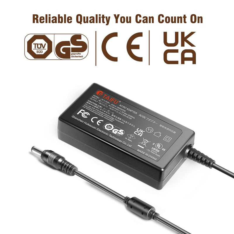 TAIFU 19V 2.5A AC Adapter for Positive Grid Spark 40 40-Watt 40-US 40US Combo Practice Guitar Amplifier Electric Bass and Acoustic Guitar Amp MSA-Z2500IC 48W Power Supply Charger Cord