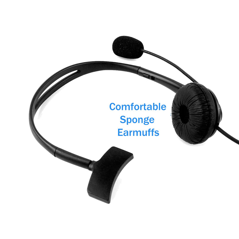 [AUSTRALIA] - Retevis Overhead Walkie Talkie Headset with Boom Mic, 2 Pin, for RT22 RT68 RT21 H-777 RT86 RT19 RB26 RB45, Compatible with Kenwood Arcshell Walkie-Talkie, Two Way Radio Headset(5 Pack) 