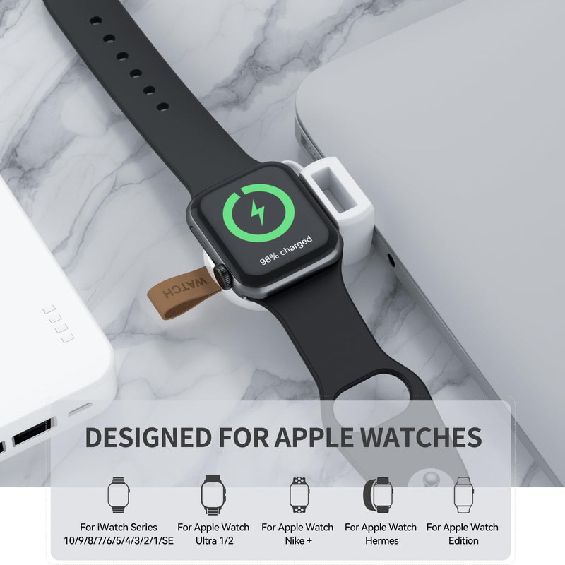 10000mAh Battery Case for Galaxy S25 Ultra+Portable Charger for Apple Watch