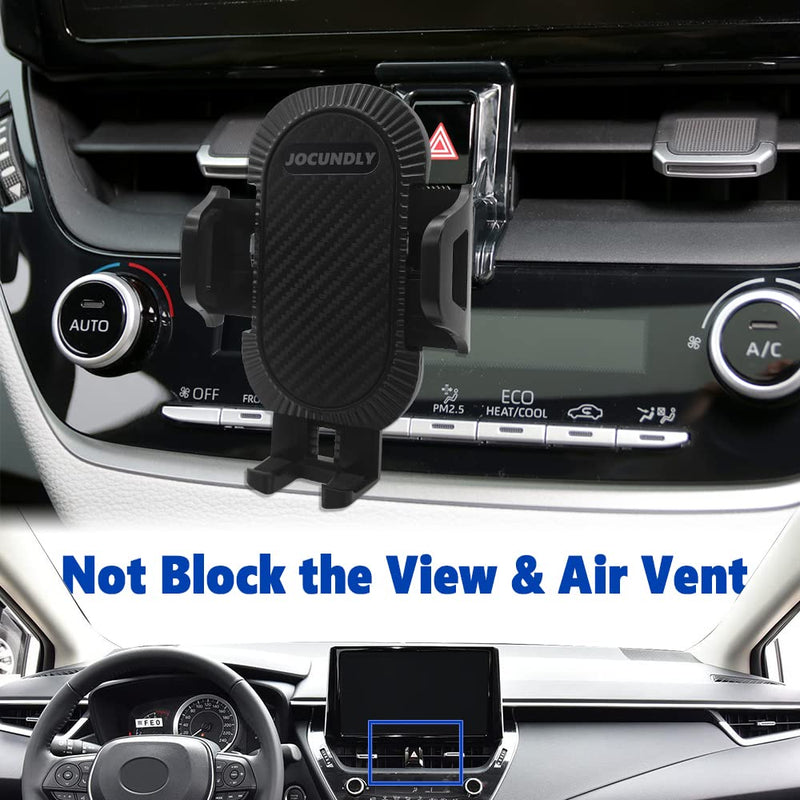 Car Phone Mount 2020-2023 Toyota Corolla [Thick Case Friendly] Mobile Phone Holder Cell Navigation Bracket Air Vent Auto Accessories Cradles, All Phones