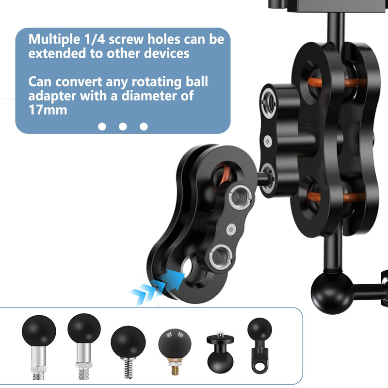 Magnetic Radar Detector Mount,Aluminum Rearview Mirror Rod | Compatible with Cobra,Uniden,Escort,Valentine One,Beltronics,Whistler etc All Radar Models
