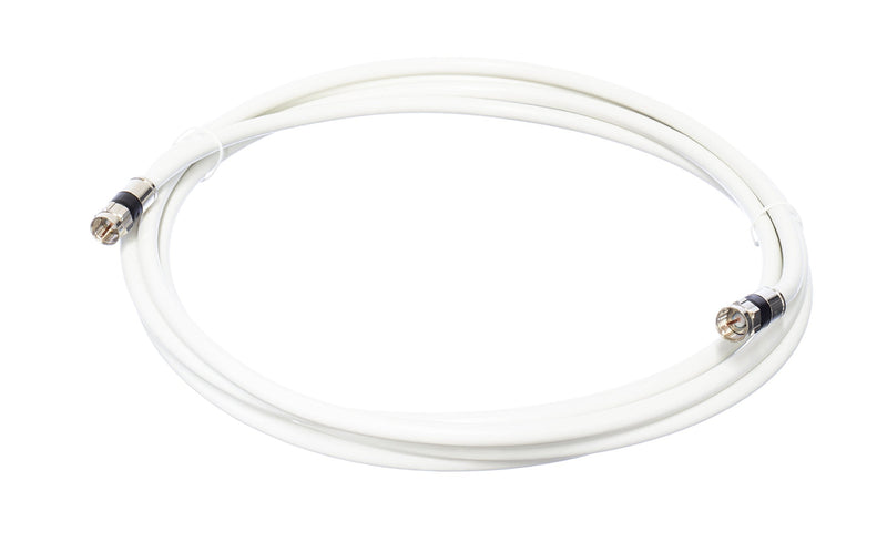 THE CIMPLE CO 25 Feet - Flexible RG6 Coaxial Cable for TV - RG6 Coax Cable for Internet - 25 FT Coaxial Cable for Internet - Double-Shielded Coax - Flexible Coaxial Cable - 25 Foot (7.5 Meters), White