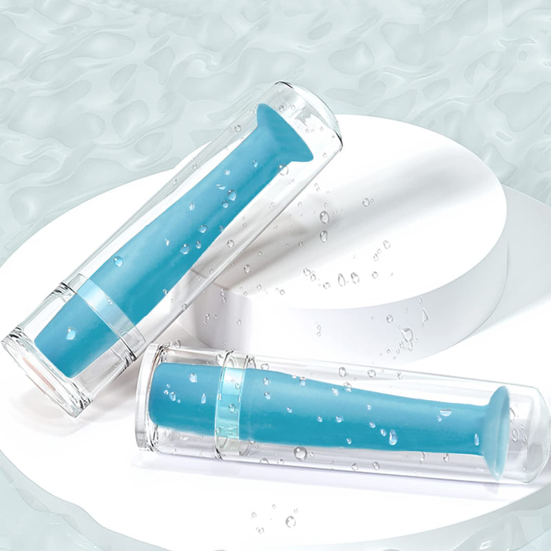 12 Pieces Hard Contact Lens Remover Tool for RGP and Scleral Lenses - Plunger Suction Cup Blue