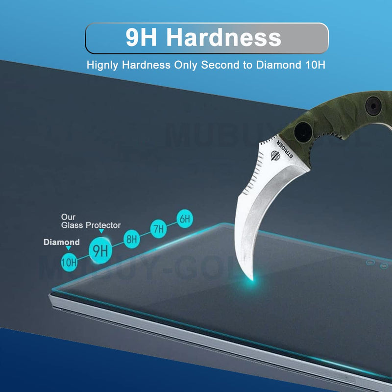 15.6" Screen Protector Tempered Glass for HP Laptop 15.6, HP Pavilion/Envy 15.6, Dell Inspiron 15, Lenovo Ideapad 15, Acer Aspire 5, Chromebook 15.6 & Other 15.6 16:9 Laptop (13 9/16 x 7 5/8 Inch)