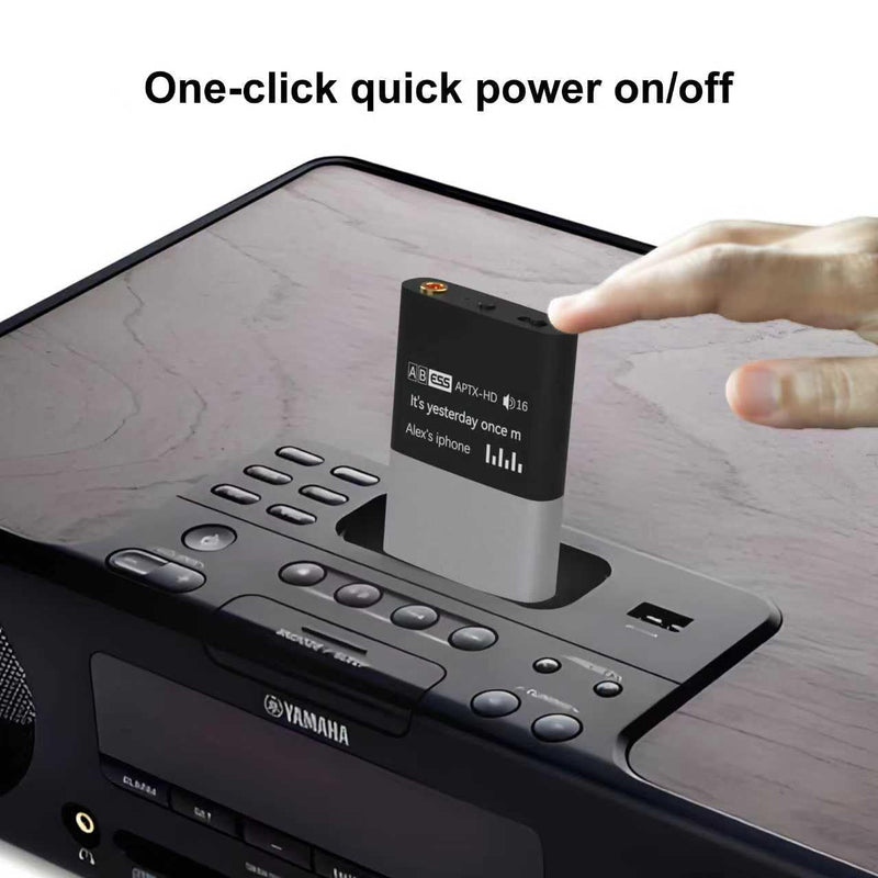 [AUSTRALIA] - Bluetooth Adapter Receiver for Bose iPod Sounddock and 30 pin Music Docking Station with OLED Display, 3.5mm AUX 