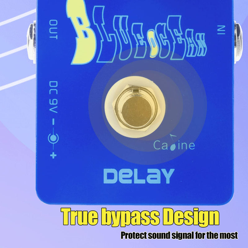 Caline CP-19 Analog Delay Pedal Vintage Delay Effects Electric Guitar Pedal True Bypass