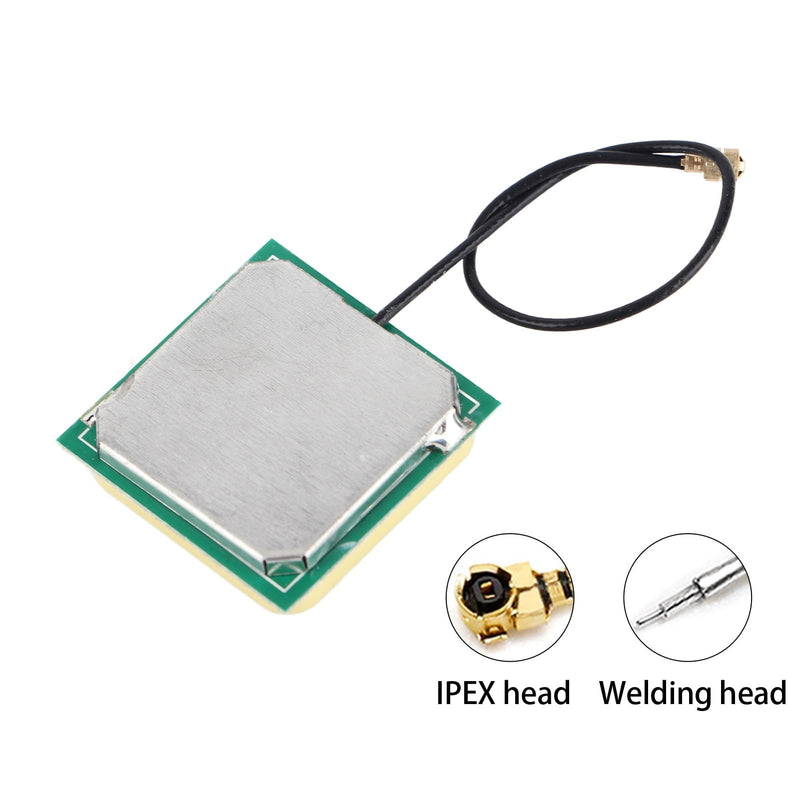2Pcs 28dB High Gain GPS Active Antenna Ceramic Patch Internal Module Navigation Connector with Cable