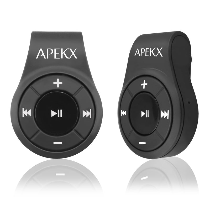 [AUSTRALIA] - APEKX Clip Bluetooth Audio Adapter for Headphones, Headset, Speaker, Wireless Receiver with MIC for Hands-Released Call and Music 