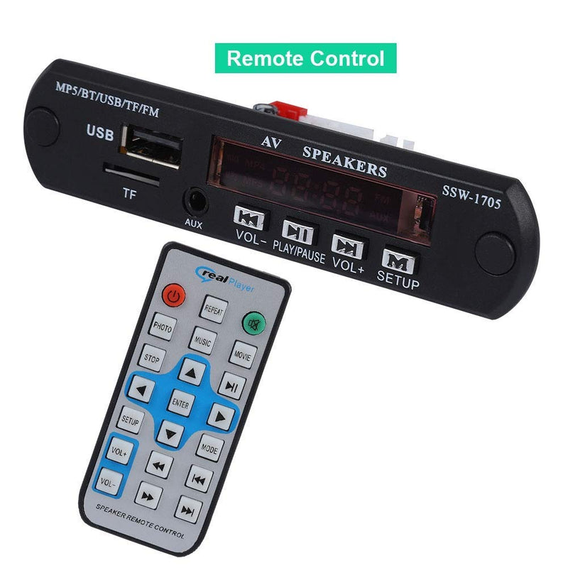 [AUSTRALIA] - MP5 Player 1280 * 720 HD MP5 Player Stereo Bluetooth Audio Player with Remote Control Support FM AUX Input 