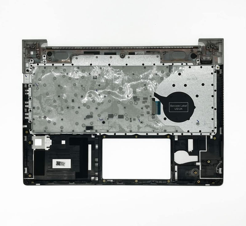 Replacement for HP Probook 440 445R G6 440 445 G7 Laptop Upper Case Palmrest with Non-Backlit Keyboard Assembly L44589-001 L65225-001 Sliver