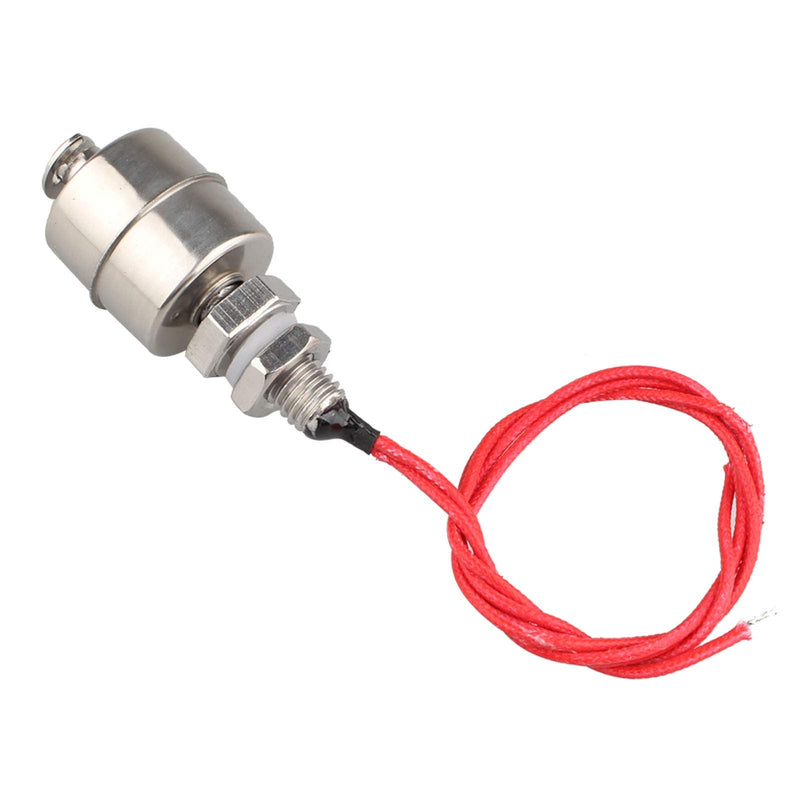 HALJIA Float Switch, Liquid Water Level Sensor, Stainless Steel, Vertical Float Switch, for Electrical, Drainage, Level Control and Alarm L = 45 mm