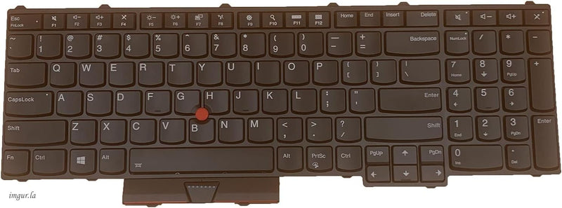 Laptop Replacement US Layout with Backlit Keyboard for Lenovo ThinkPad P50 P51 P70 P71 P70s 00PA288 01HW200