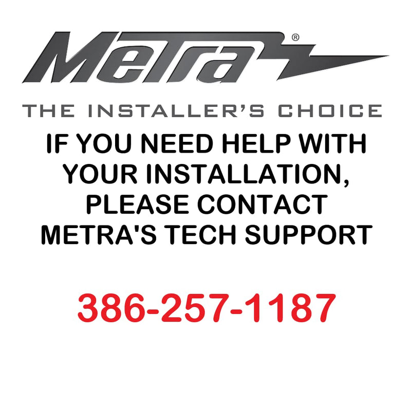 Metra 99-5815 Ford/Lincoln/Mercury Installation Dash Kit for Single DIN/Double DIN/ISO Radios & 70-5521 Radio Wiring Harness for Ford 03-Up Amp