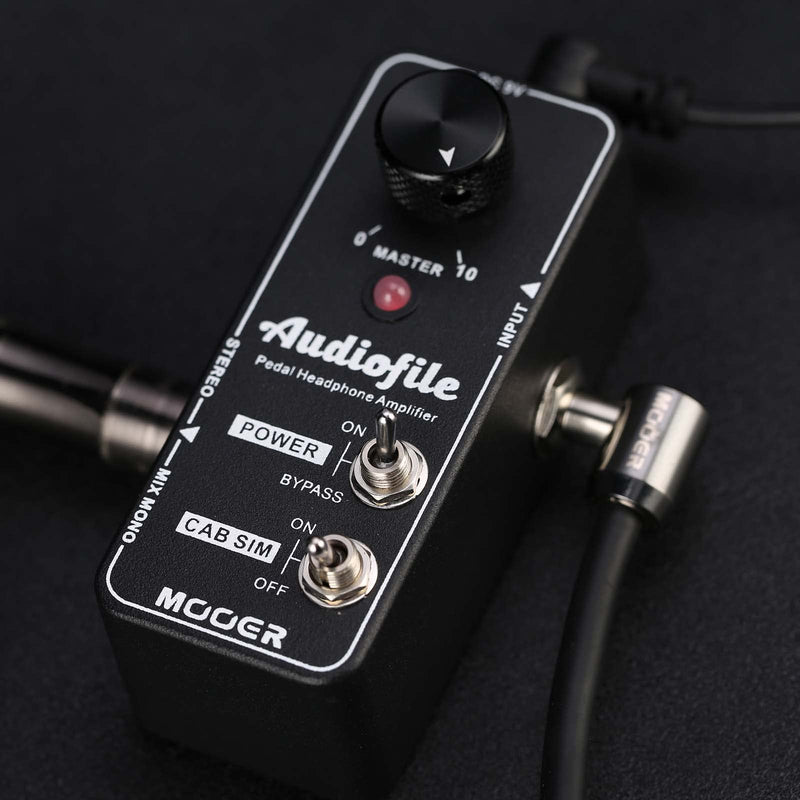 [AUSTRALIA] - MOOER Audiofile Guitar Headphone Amp Analog, Access to Effects Circuits, Buffer/Clean Boost for Electric Guitar/Bass 