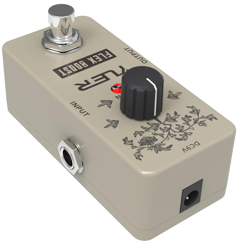 Flex Boost, Guitar Effects Pedal, Mini Single Type, True Bypass, DC 9V, for Electric Guitar and Bass